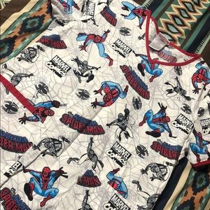 Spider-Man scrub top